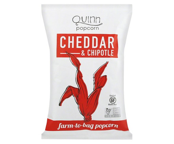 Quinn Cheddar and Chipotle Farm to Bag Popcorn 4.8 oz