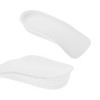 Unique Bargains Height Increase Shoe Inserts One Size Fits All White Gray 1 Pair - 3 of 4