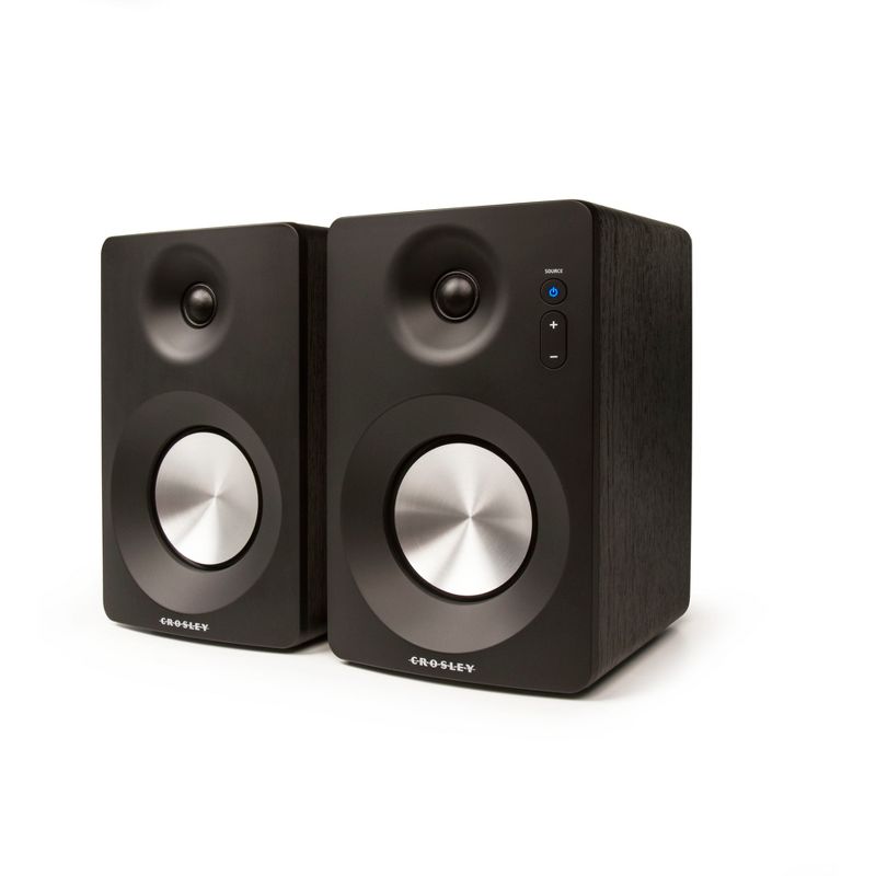 Crosley S100 Powered Speakers (Sold In Pairs) - Black, 3 of 10