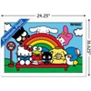 Trends International Hello Kitty and Friends: 21 Core - Group Bus Stop Framed Wall Poster Prints - 3 of 4