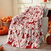 Lomsoe Cute Christmas Blanket Throws, Holiday Flannel Throw Blanket for Couch/Sofa, Holiday Decor, Christmas Decorations/Gifts. - 2 of 4