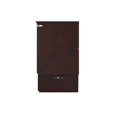 Nantucket Queen Murphy Bed Chest with CoolSoft Memory Foam Mattress