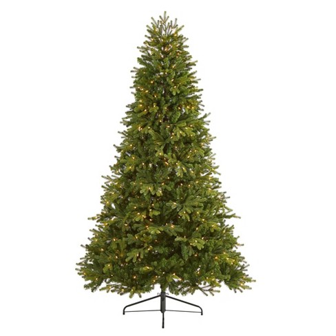 Nearly Natural 7.5’ Washington Fir Prelit Artificial Christmas Tree - image 1 of 1