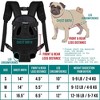 PetAmi Dog Carrier Backpack, Adjustable Ventilated Front Chest Sling Bag, Hiking Camping Travel Pet Puppy Cat - 2 of 4