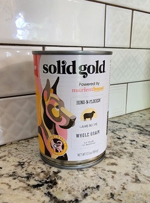 Solid Gold Nutrientboost Hund-N-Flocken Lamb Dry Dog Food, 3.75 lbs.