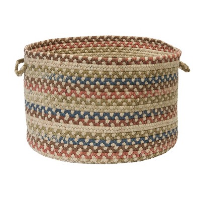 Colonial Mills CV99 14 by 14 by 10-Inch Cedar Cove Storage Basket, Natural