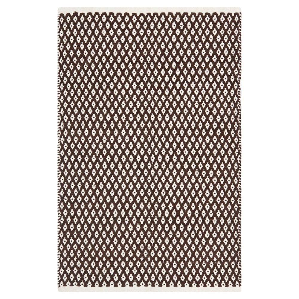 2'6inx4' Ramona Accent Rug Brown - Safavieh