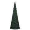 vidaXL Pop-up Christmas Tree Green PVC 59 in Collapsible - 6 x 2 ft - 3 of 4