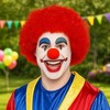 Boland Clown Afro Bright Red Wig - 4 of 4