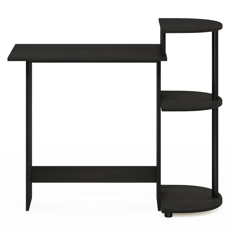 Furinno Compact Computer Desk with Shelves, 3 of 7