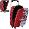 Ladybug Carry On Rolling Kids Luggage with Wheels for Girls, 18 Inch, Superhero Lady Bug Convertible Duffle Bag with Side Handle - 3 of 4