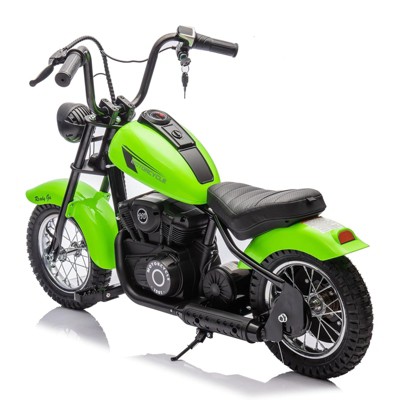 24V Kids Electric Dirt Bike - 14 MPH Off-Road Motorcycle for Ages 6-12, 250w Powerful Motor