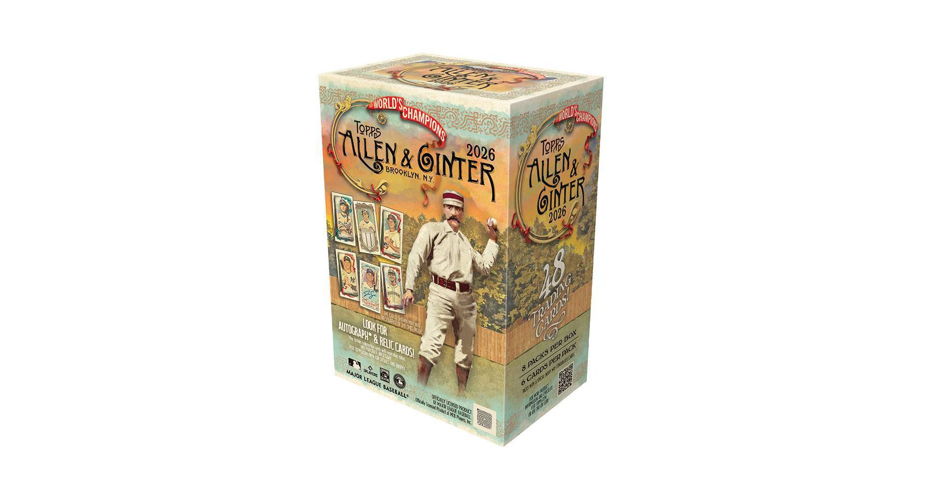2026 Topps MLB Allen and Ginter Baseball Trading Card Value Box