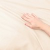 300-Thread Count Breathable Cotton Percale Solid Duvet Cover Set with Matching Pillow Shams by Blue Nile Mills - 3 of 4