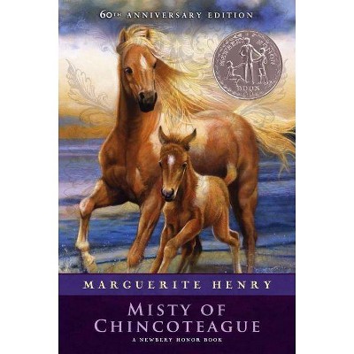 Misty of Chincoteague - 60th Edition by  Marguerite Henry (Paperback)