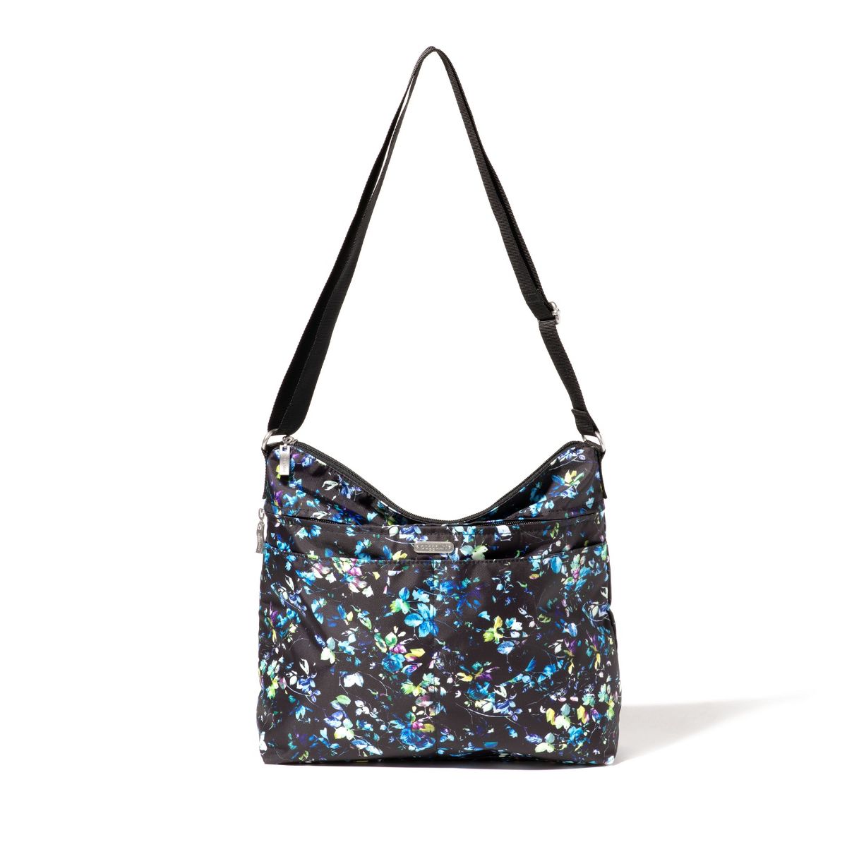 baggallini Women's Voyage Slip Pocket Hobo Crossbody Bag
