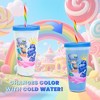 Silver Buffalo Care Bears x Strawberry Shortcake 4-Piece Color-Changing Tumbler Set | 24 Ounces - 2 of 4