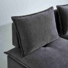 CAVINAS Chenille Accent Chair with Moveable Backrest Pillow,Modern Upholstered Living Room Chairs,Reading Chairs for Living Room - 3 of 4