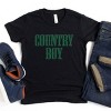 Country Boy Puff Print - Youth Short Sleeve Graphic T-Shirt and Toddler Short Sleeve Graphic T-Shirt - 2 of 4