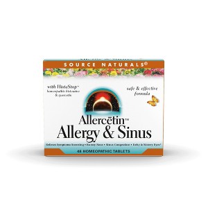 Allercetin Allergy And Sinus by Source Naturals, Inc.  -  48 Tablet - 1 of 4