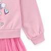Paw Patrol Nickelodeon Skye and Everest Girls Long Sleeve Tulle Dress for Toddler and Big Kids - 4 of 4
