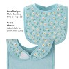 The Peanutshell Terry Baby Bib Set for Girls, 10-Pack, Feeding, Teething, Drooling, Sweet Girl - 4 of 4