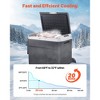 VEVOR 12 Volt Car Refrigerator, 63.4QT/60L Car Fridge, Portable Electric Cooler with Wheels and Handle, -4℉~68℉, Black - 4 of 4