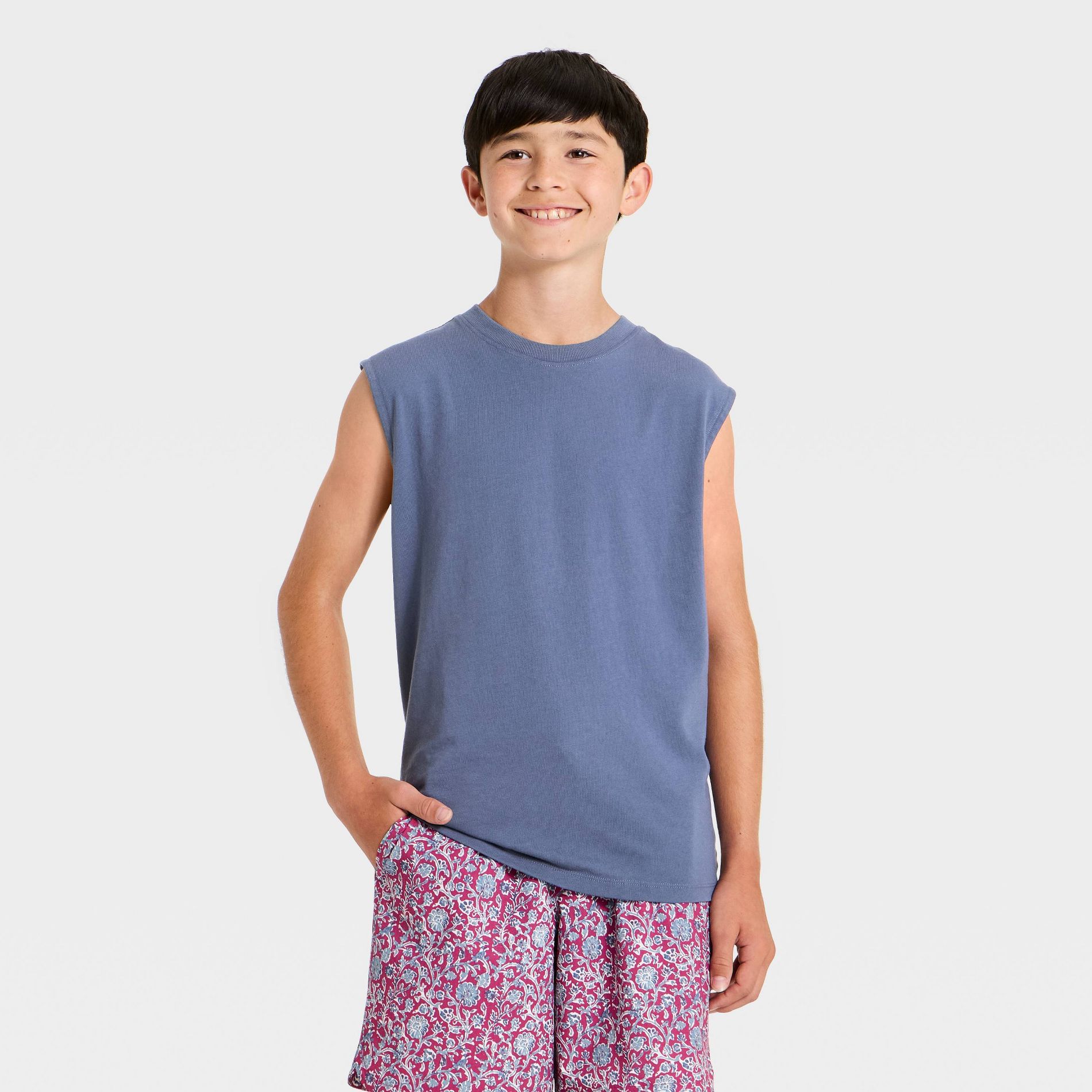 Boys' Sleeveless T - Shirt - All In Motion™