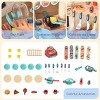Kids Kitchen Food Stand with Play Food, Cashier Register, Accessories Ages 3-6 - 4 of 4