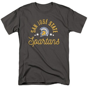 San Jose State University Official Spartans Adult T Shirt, Spartans - 1 of 4