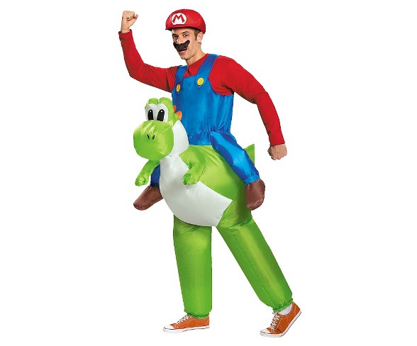 Super Mario&#174; Mario Ride on Yoshi Adult Costume
