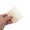 Unique Bargains Portable Marble Wide Tooth Comb 1 Pc - 3 of 4
