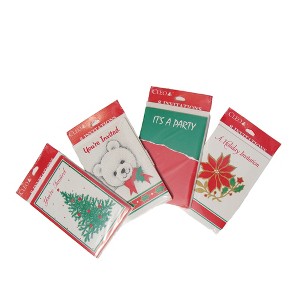 Northlight Club Pack of 288 Christmas Holiday Party Invitation Cards - 1 of 1