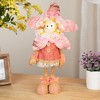 Northlight 13.5" Pink, Cream and Tan Spring Floral Standing Sunflower Girl Decorative Figure - 2 of 4