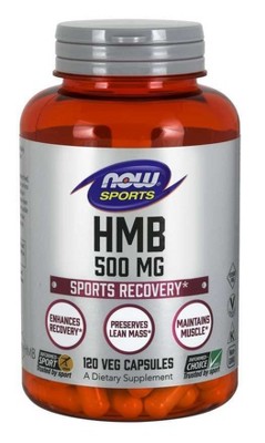 HMB 500 mg by Now Foods  -  120 VegCap