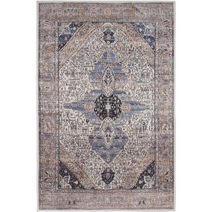 Nourison Washable Brilliance Traditional Vintage Indoor Rug - 1 of 4