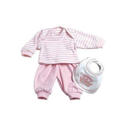 Adora PlayTime Fashion 3 PC. Layette Set Pink - image 1 of 3