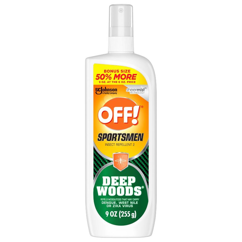 OFF! Sportsmen Deep Woods Insect Repellent Spritz - 9oz, 1 of 13