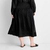 Women's Drop Waist Pleated Midi Skirt - Future Collective - 2 of 3