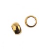 John Bead Must Have Findings Metal Gold 3mm Crimp Beads for Jewelry Making Findings, 144 Pieces - 2 of 2
