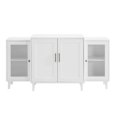 62" 4 Door Tiered Modern Sideboard - Saracina Home