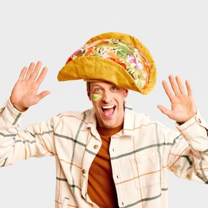Adult Taco Hat Costume Headwear - Hyde and EEK! Boutique™ - 1 of 3