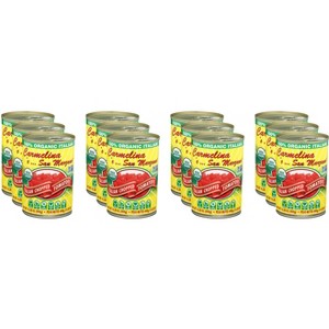 Carmelina E San Marzano Organic Italian Chopped Tomatoes - Case of 12 - 14.28 oz - 1 of 2