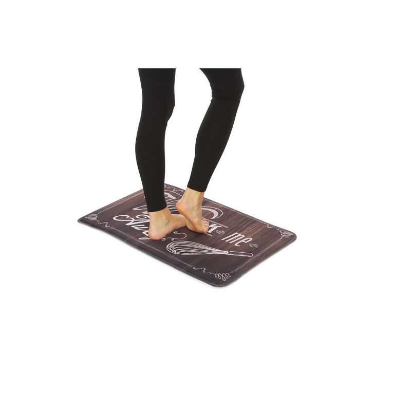 J&V TEXTILES Relax Series Anti-Fatigue Cushioned Comfort Anti-Fatigue Mats (Whisk Me Away), 4 of 7