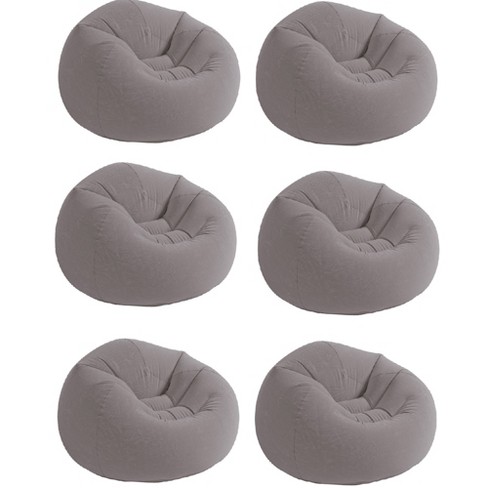 Intex Inflatable Contoured Corduroy Beanless Bag Lounge Chair