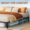 6 Inch Tiwn Bed Frame, Heavy Duty Metal Platform Bed Frame with Durable Iron Slat Support and Legs - 2 of 4