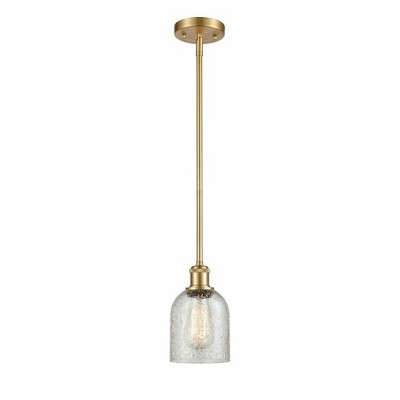 Caledonia - 1 Light Mini Pendant In Industrial Style-10 Inches Tall and 5 Inches Wide
