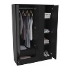 Denmark 4 Door 2 Drawer Wardrobe - Polifurniture - 3 of 4