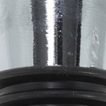 red, white, black, silver tone