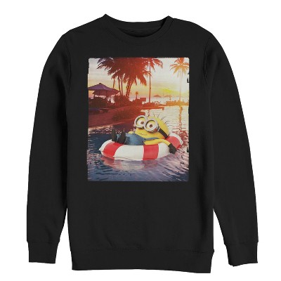 Men's Despicable Me Minion Tropical Vacation Sweatshirt